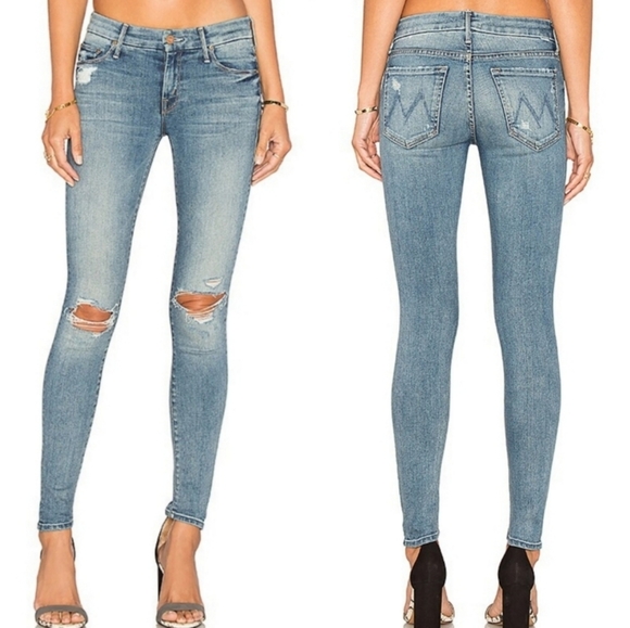 MOTHER Denim - MOTHER The Looker in Heartbreak Wash